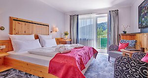 Gemütliche Zimmer im Wellnesshotel